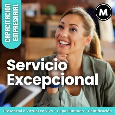 Cómo ofrecer un servicio excepcional al cliente; Curso de comunicación efectiva con el cliente para empresas; Capacitación sobre los pilares y el ciclo del servicio al cliente; Entrenamiento en protocolos SAC y mandamientos del servicio al cliente; Cómo diferenciar y abordar tipos de clientes en el servicio; Taller para identificar las estructuras de servicio que optimizan la atención; Beneficios de una cultura de servicio excepcional en la empresa<br /><br />; Parámetros esenciales para ejecutar un nivel de atención sobresaliente